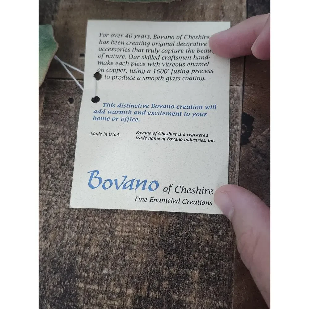 Bovano of Cheshire ​handcrafted cheshire
